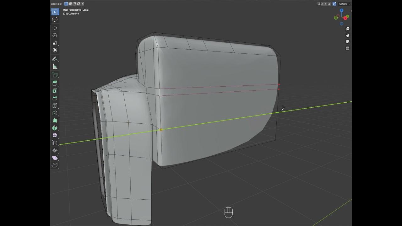 Renewed Knife tool in Blender 3.0 locking by axes YouTube