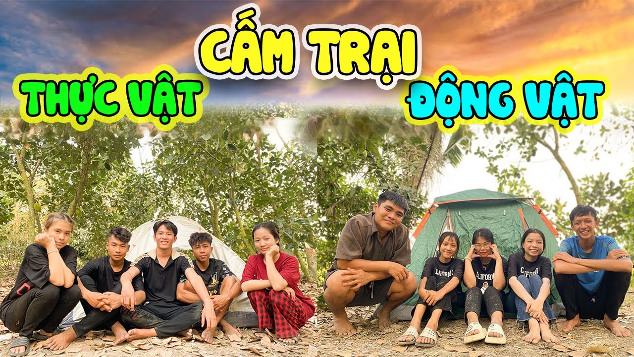 Anh Thời Đại - Thử Thách 24h Cấm Trại Động Vật Và Thực Vật - 