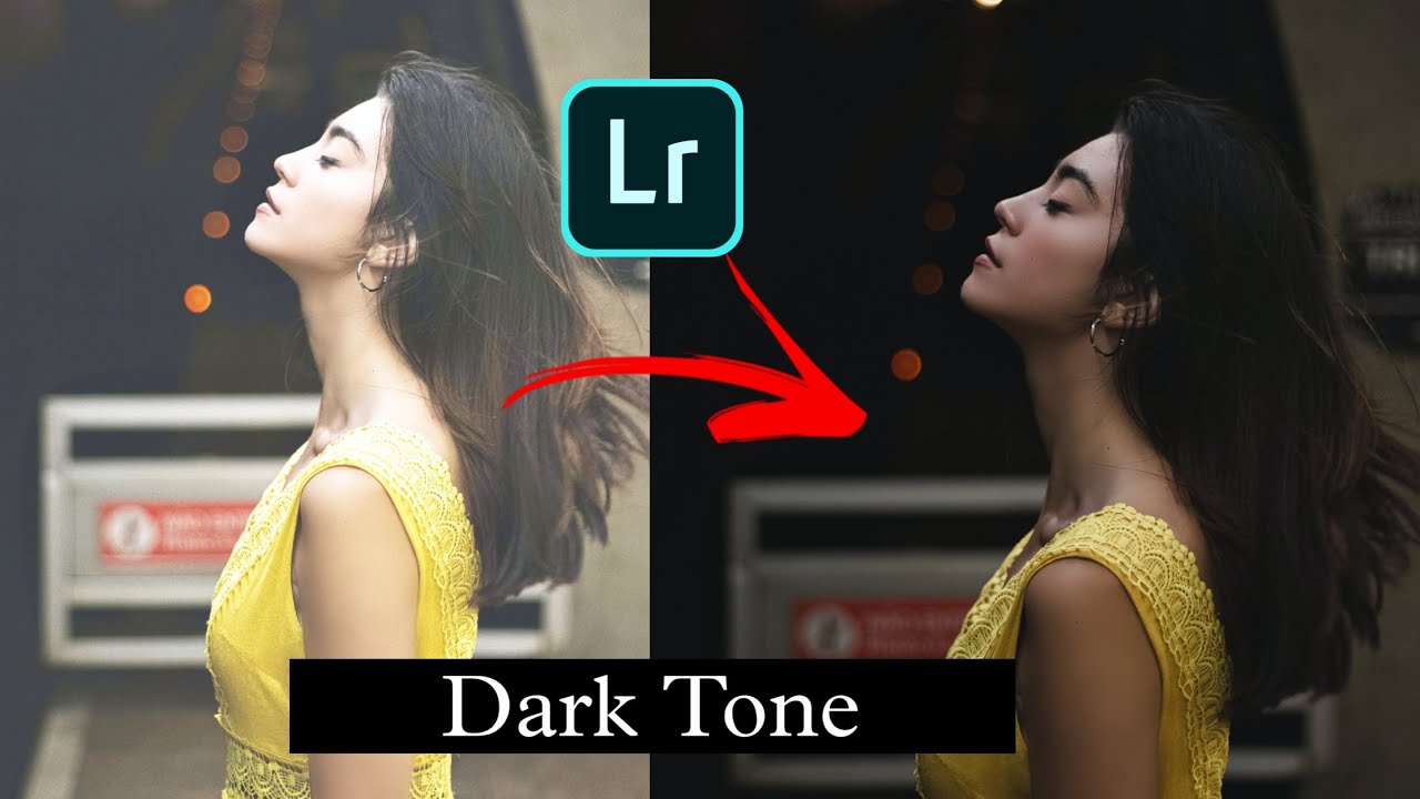 Dark Tone Effect Retouch | Lokesh Kataria