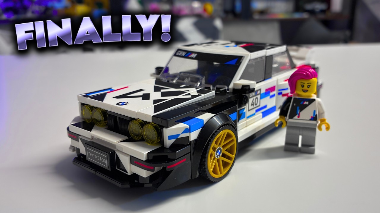 Lego Speed Champions 77263 BMW M3 E30 (Unboxing & Review)