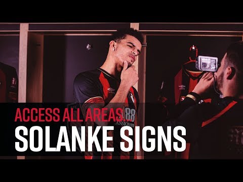 ACCESS ALL AREAS | Solanke signs for AFC Bournemouth