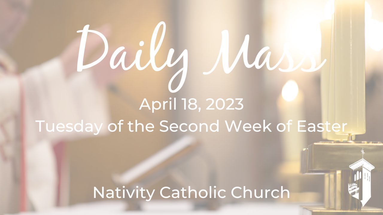 800 a.m. Daily Mass (April 18, 2023) YouTube