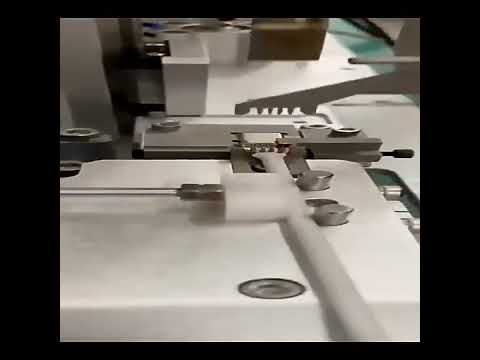 Semi-Automatic Soldering Machine with Wire Stripping for USB Data Cable