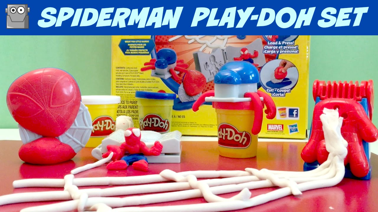 PLAYDOH SPIDERMAN Marvel Super Hero Adventure YouTube