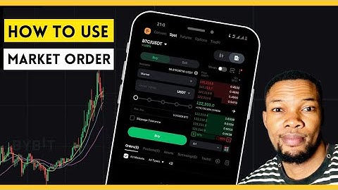 How To Use MARKET ORDER  On Bybit Spot Trading