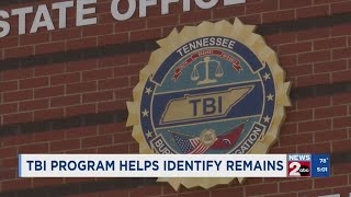 TBI program helps identify remains