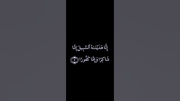 #قرآن #سورة_الإنسان #كرومات_سوداء #راحة_نفسية