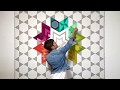 FanFaire Video using Creative Grids 60 Degree Diamond Ruler from Krista Moser, The Quilted Life