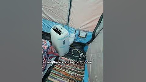 Quick Ez-Up Camping Cube Tent Tour