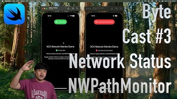 ByteCast #3 - SwiftUI Network Status Monitor | NWPathMonitor