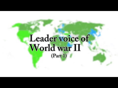 Leader voice of World War II (Part 1) - YouTube