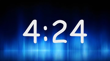 4:24 Minutes Timer / Countdown from 4min 24sec