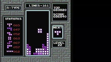 [NES Tetris] PAL Level 18, maxout #3 (former DAS/HYB WR)