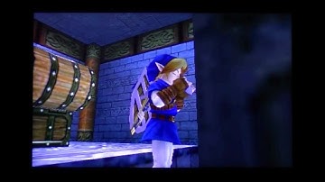 Ocarina of Time 3DS - Dark Link and the Longshot (The Legend of Zelda)