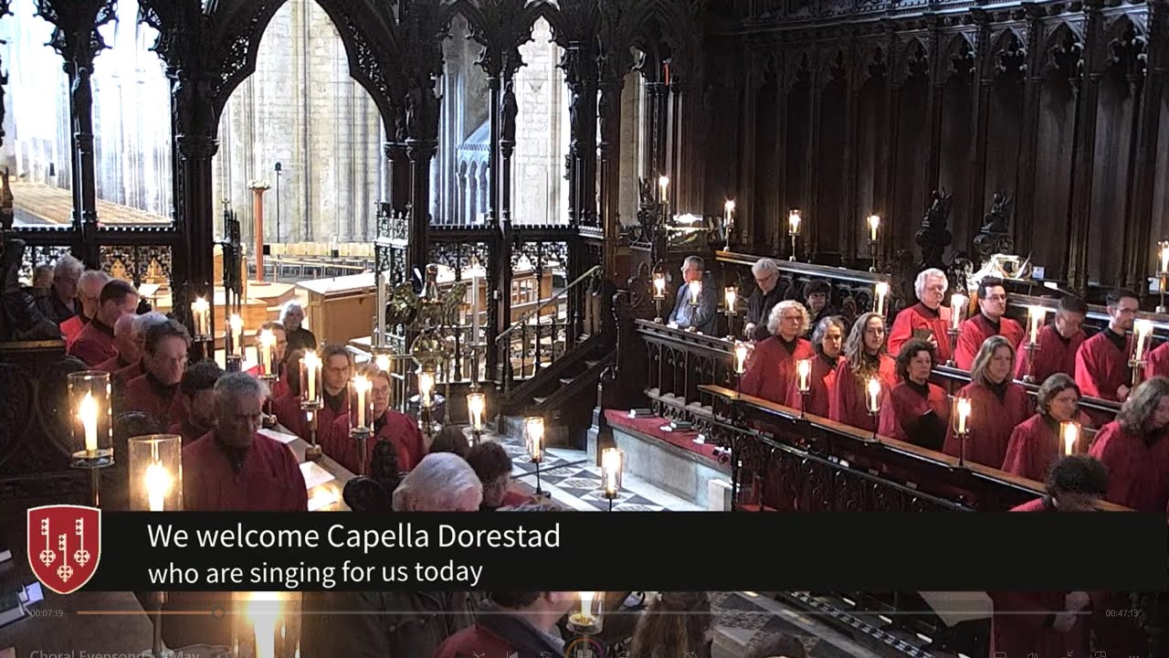 Capella Dorestad - Choral Evensong, Ely Cathedral (UK) 1 mei 2023