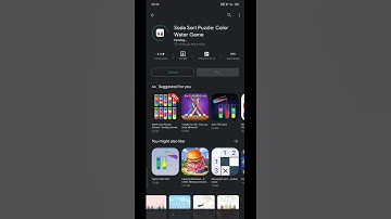 Soda sort Puzzle : colour water Game install #shorts