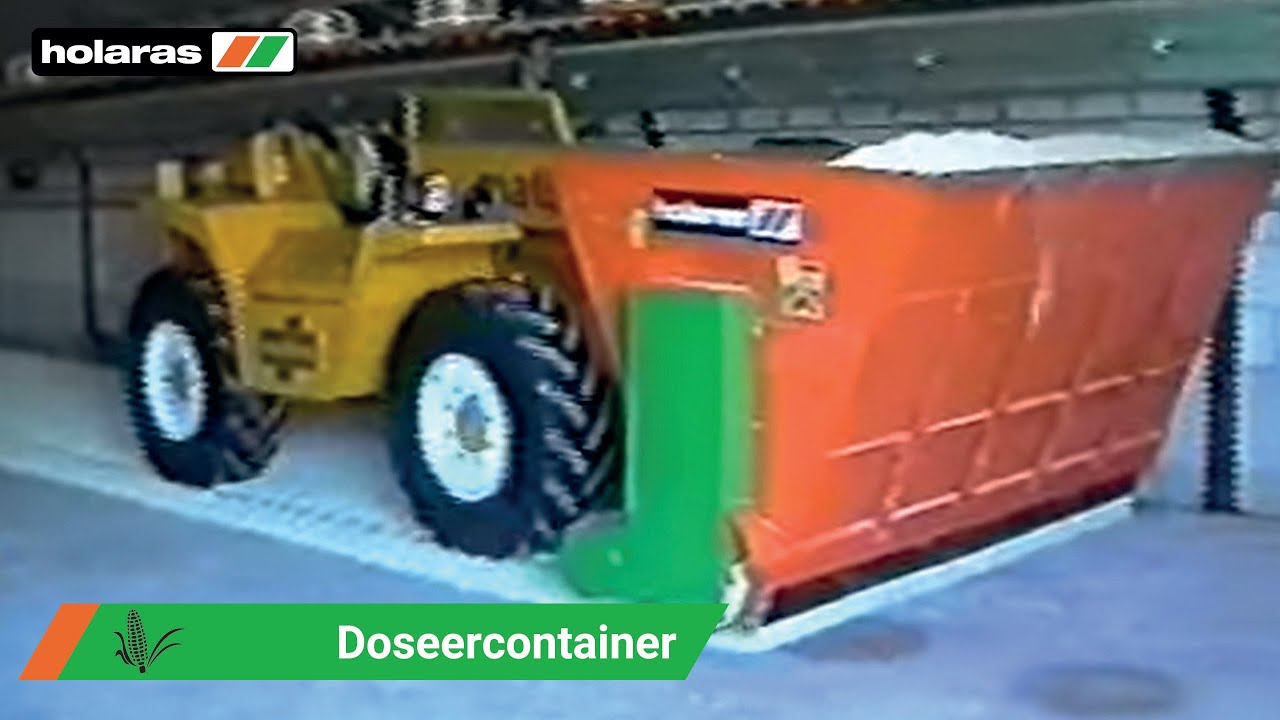 Holaras - Houtvezel-strooisel doseercontainer - SDC