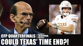 Paul Finebaum predicts Texas’ time could END in the quarterfinals 👀 | The Matt Barrie Show