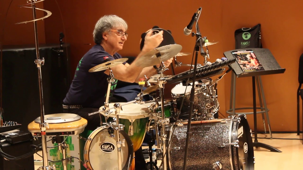 Aldo Mazza @ PAS Quebec, tamborello with drumkit