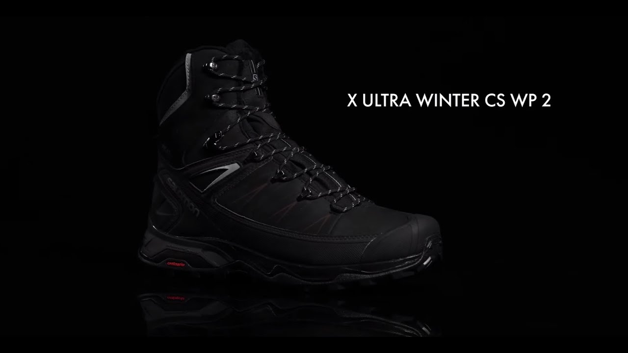 salomon men's x ultra winter cs waterproof 2 hiking boot