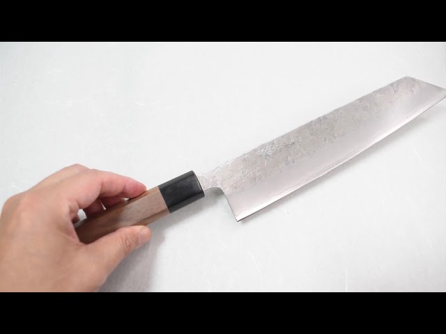 Yahiko Ginsan Nashiji Hand Engraved Gyuto 240mm