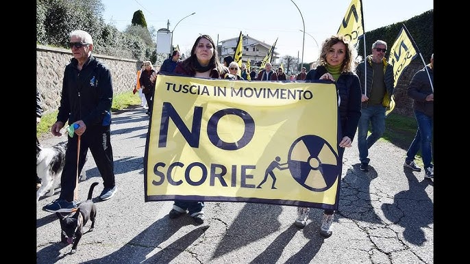 A Corchiano la grande manifestazione contro il deposito di scorie  radioattive. - YouTube