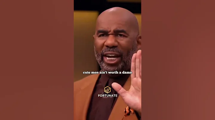 Steve Harvey ~ Best Relationship Advice 😍| cute men ain’t worth a … #shorts