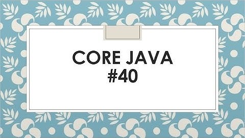 java tutorial for beginners 40 Inner classes in java