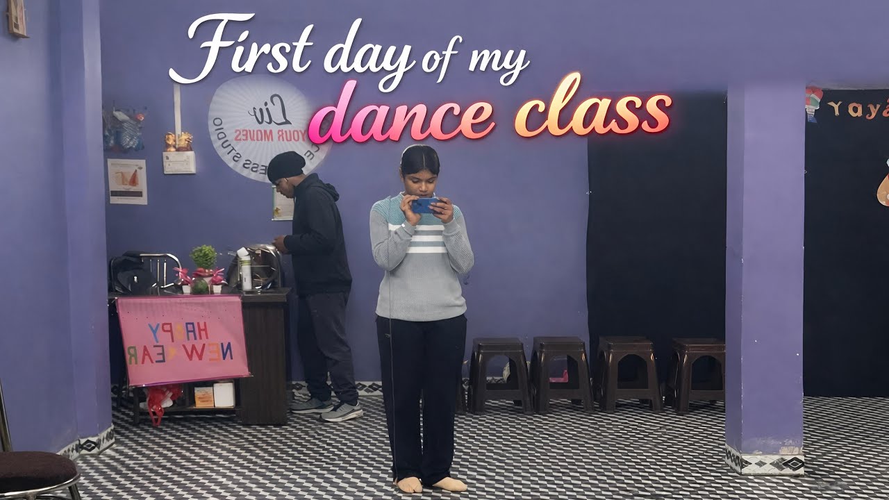 Day One of My Dance Class | Vlog