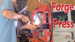 Reinforcing the Blacksmith Shop Hydraulic Press and Building Fullering Dies with DPGladius