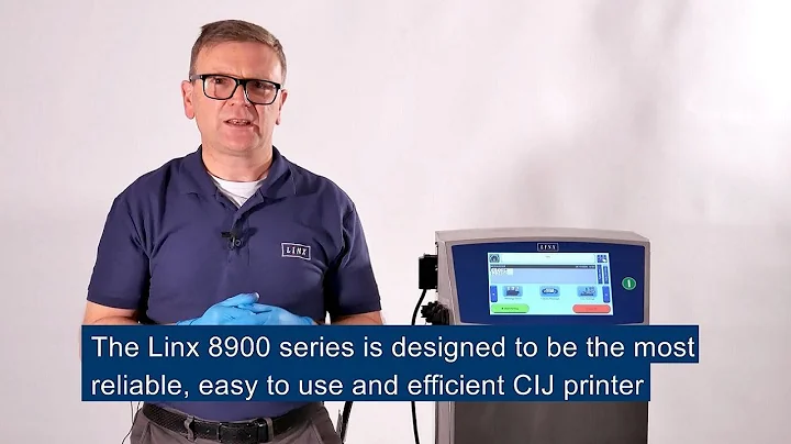 Linx 8900 Serien - En revolutionerande tryckare för moderna produktionsmiljöer