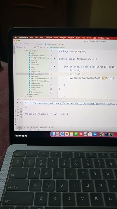 Java Math max Method. - YouTube