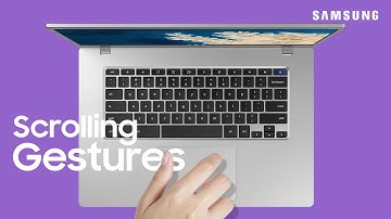 Change the scrolling style on your Chromebook