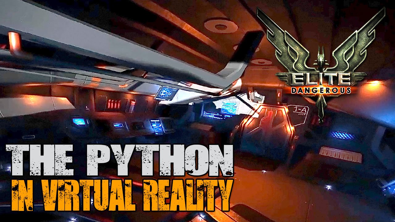 Elite: Dangerous in Virtual Reality - The Python - YouTube