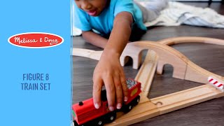 Melissa & Doug Figure 8 Train Set