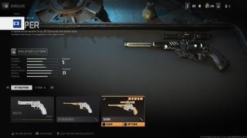 Testing out the basilisk sniper in mw2