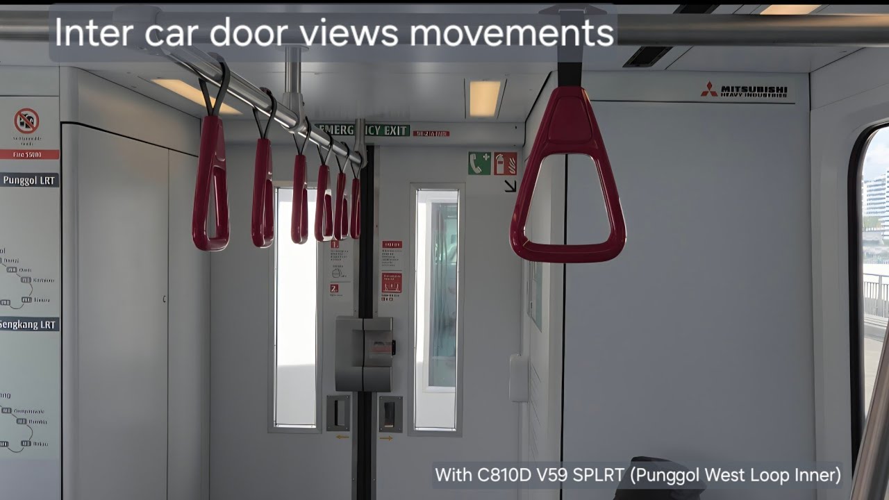 (Inter car door views)[SBST] C810D V59 SPLRT (PGLRT West Inner)(PW5 ...