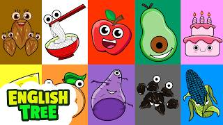 Food Colors Karaoke | Sing Along Kids Songs by English Tree