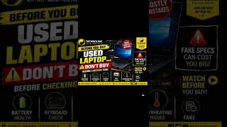 Before You Buy a Used Laptop 💻 | Technolink Tips