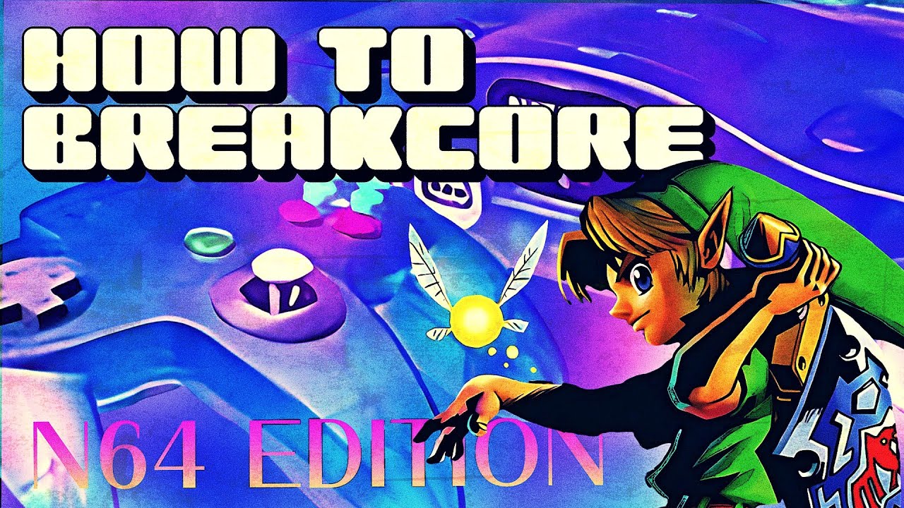 making breakcore with late 90s nintendo energy