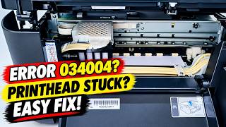 Epson Error 034004 (E-01) – Printhead Stuck on the Left Fix It in Minutes!