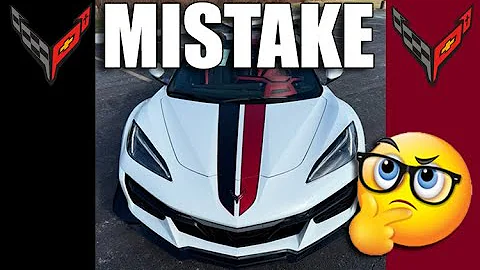 MISTAKE on NEW ASYMMETRICAL CORVETTE PKG for 2026