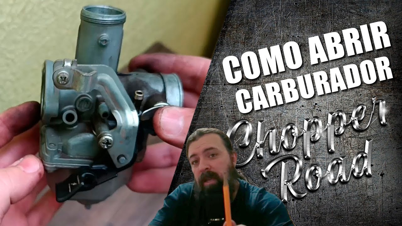Como tirar, abrir e limpar o carburador da sua Chopper Road