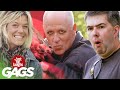 Crazy Air Horns, Sensual Dancing, & Giant Paint Spills | JFL Throwback Pranks