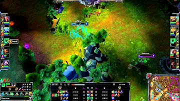 Thresh 3v1 double kill and escape