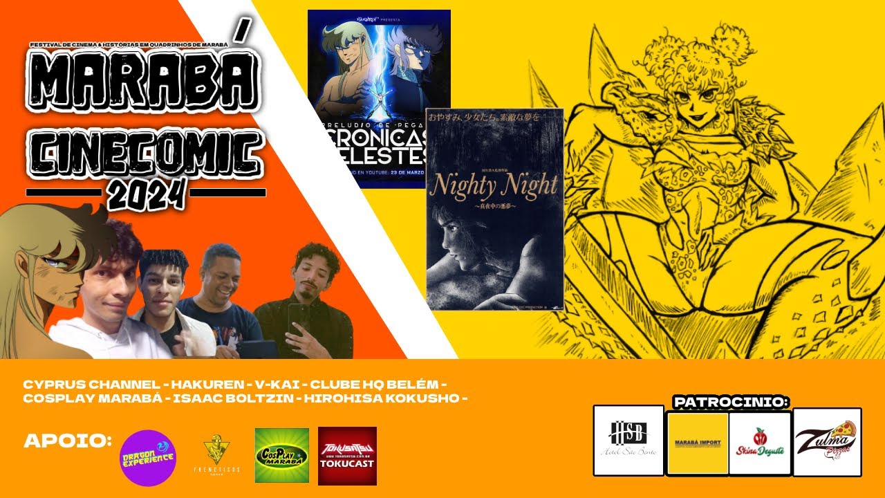 Tamotsu Shinohara é confirmado no Festival Marabá Cinecomic 2025