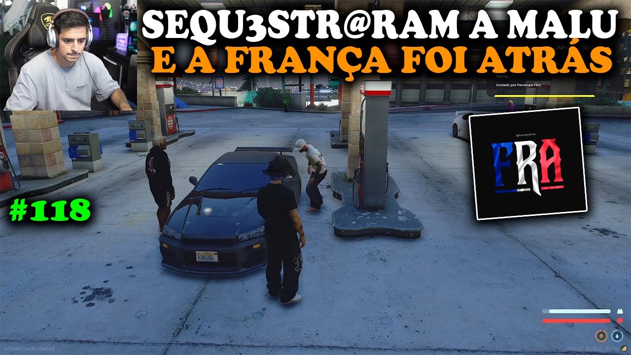 S3QU3STRAR@M A MALU E A FRANÇA FOI BUSCAR ELA! EP 118