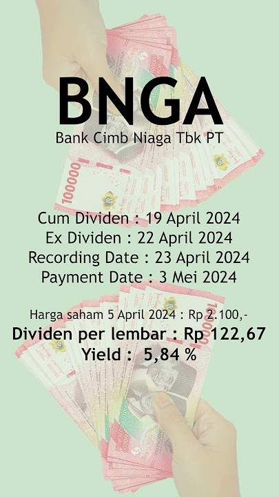 BNGA - Bank Cimb Niaga Tbk PT