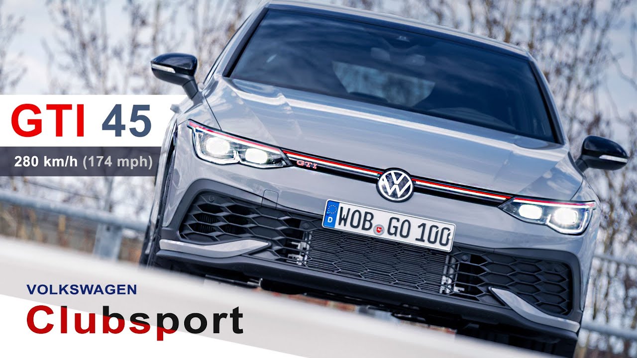 Volkswagen Golf GTI Clubsport 45 Celebrates 45 Years of the Hot Hatch