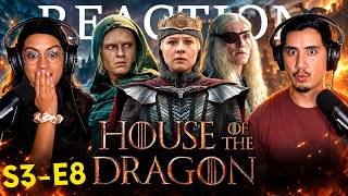 EPIC BATTLE, but that ending crushed us!.. | House Of The Dragon S3 E8 | Couple's Reaction & Review!